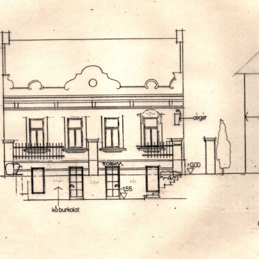 Utcai homlokzat
